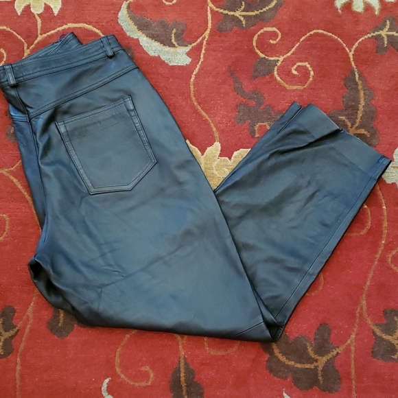 Genuine Leather Pants - Picture 2 of 6